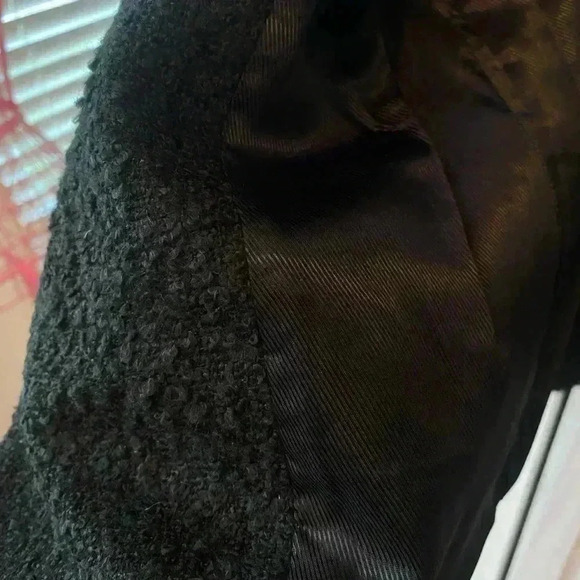 Catherine Malandrino Black Blazer Jacket Women Size 8 Petite Quiet Luxury - Picture 6 of 8